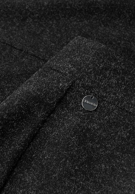 Style Maja Fake wool_solid – Anthracite Melange 