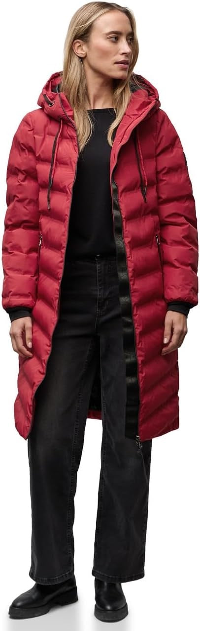 LTD QR Long Padded Jkt w. Glue – Carpet Red 