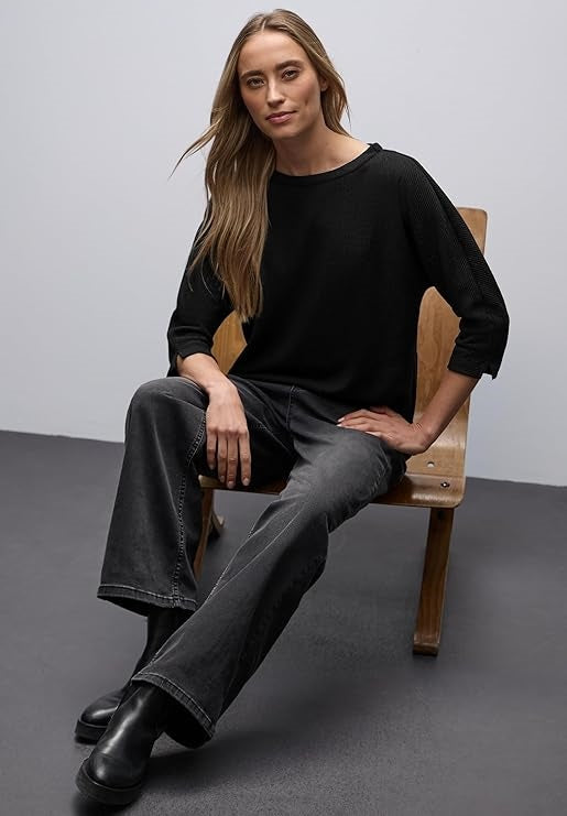 EOS_Structured shirt w. lurex
