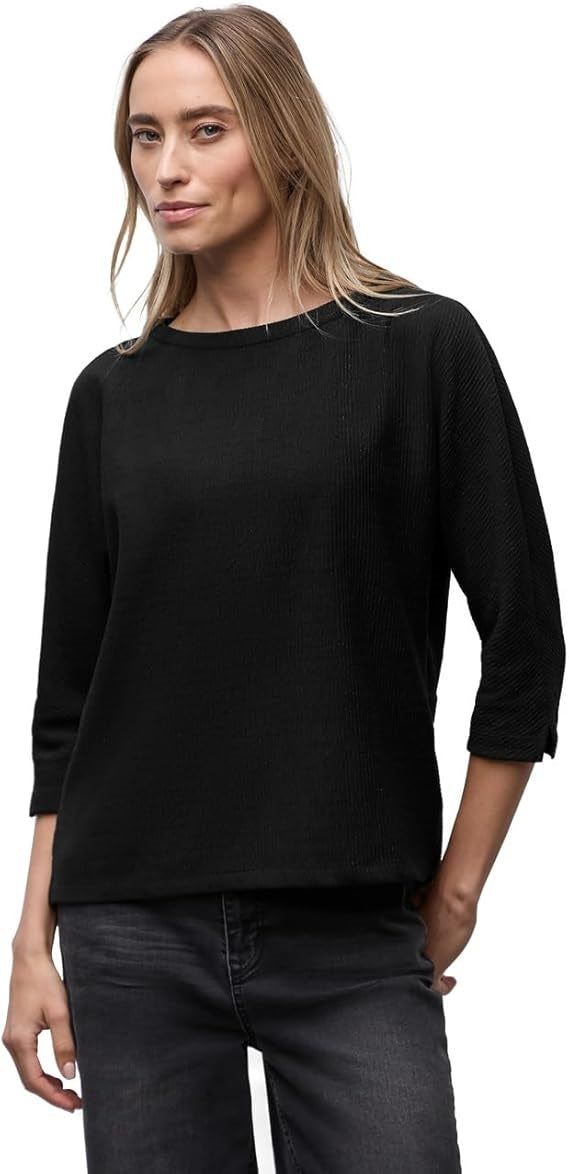 EOS_Structured shirt w. lurex – Allgemeines Produktbild #farbe_sanded-beige