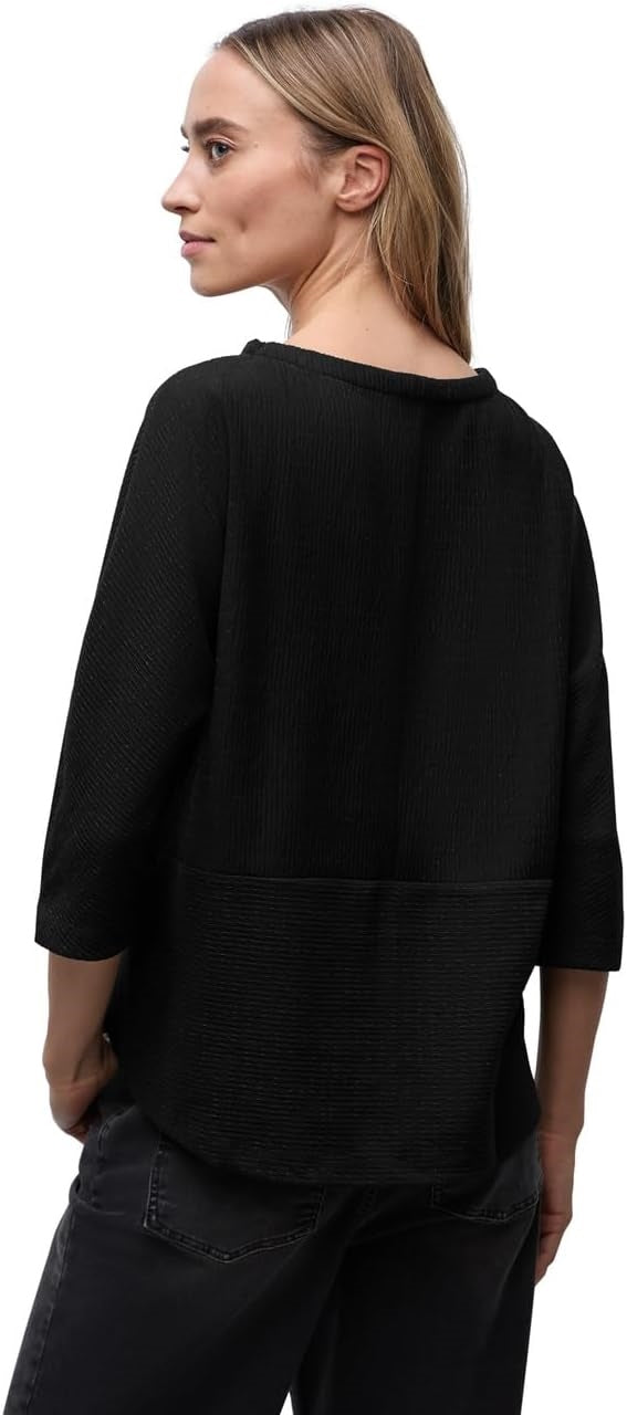 EOS_Structured shirt w. lurex – Allgemeines Produktbild 