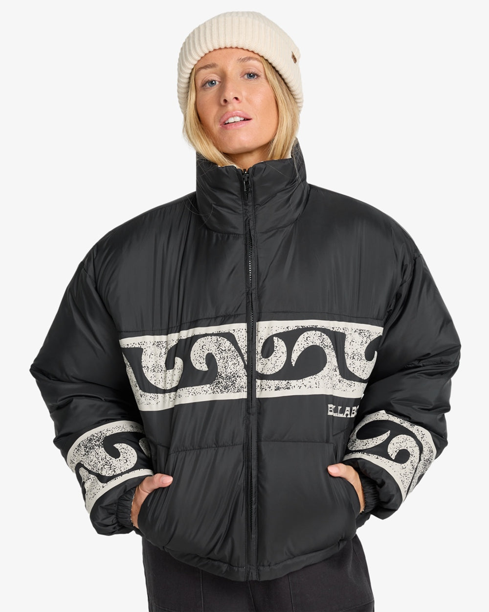 Cozy Puffer Black Pebble – Allgemeines Produktbild #farbe_black
