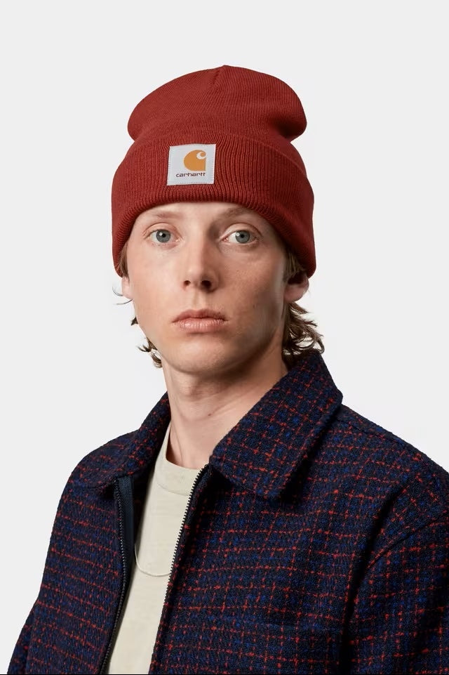 Short Watch Hat Scarlet