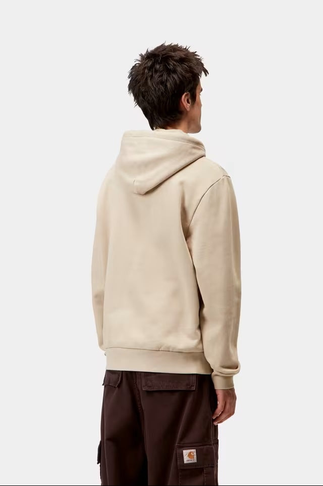 Hooded Script Embroidery Fleur de Sel
