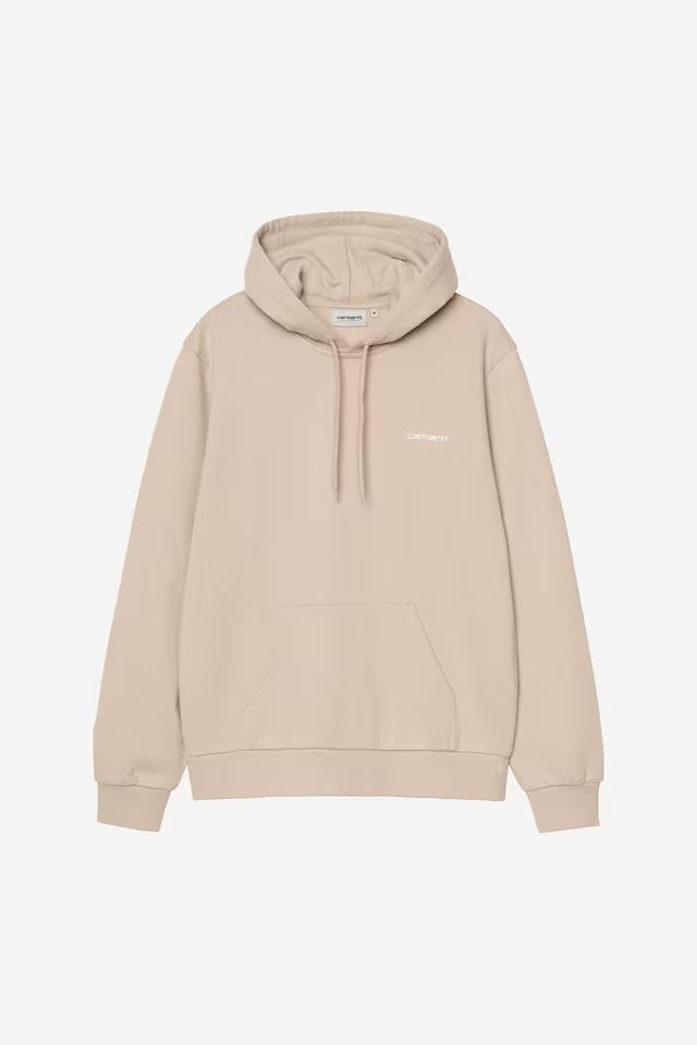 Hooded Script Embroidery Fleur de Sel
