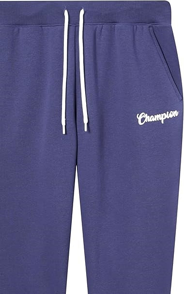 Rib Cuff Pants Blue