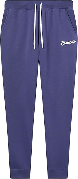 Rib Cuff Pants Blue