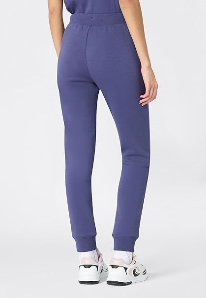 Rib Cuff Pants Blue