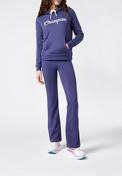 Rib Cuff Pants Blue