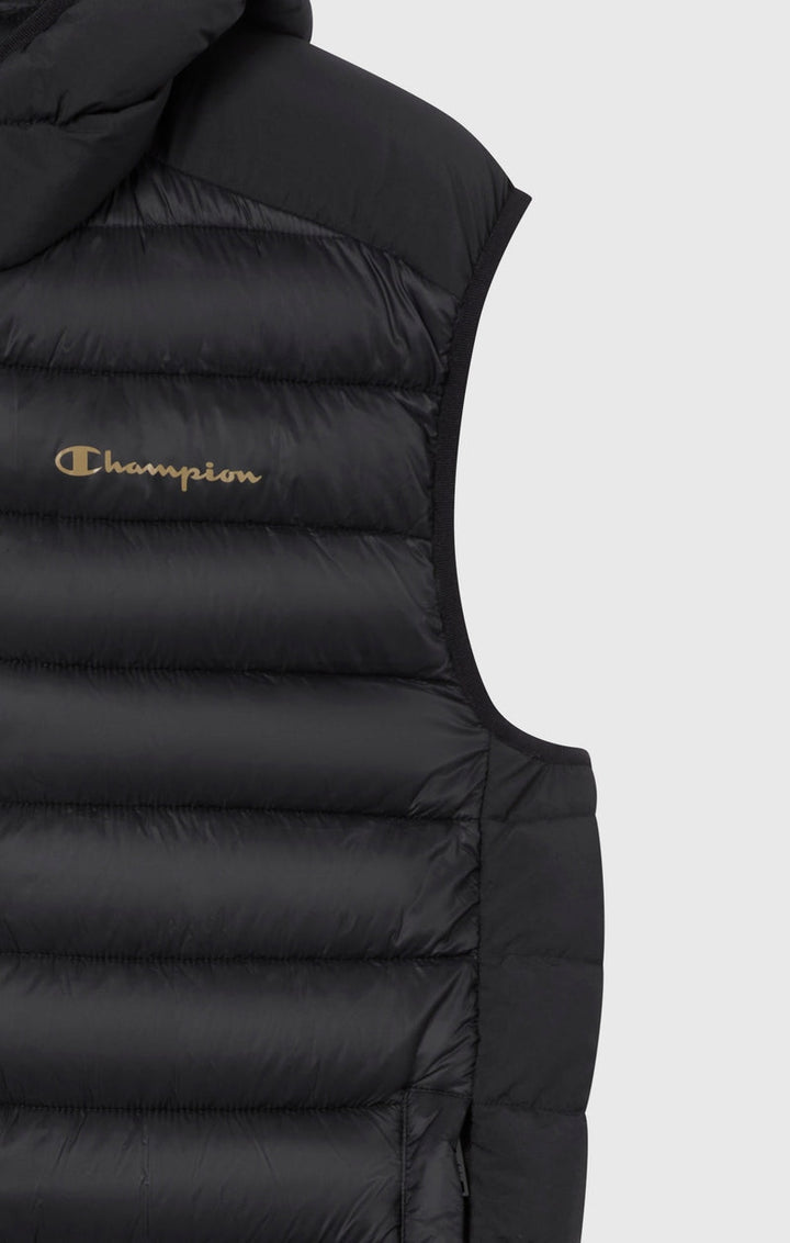 Polyfilled Vest Black