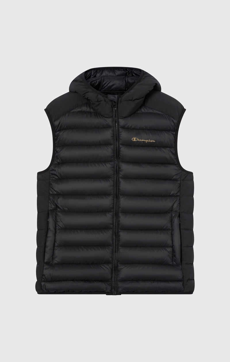 Polyfilled Vest Black