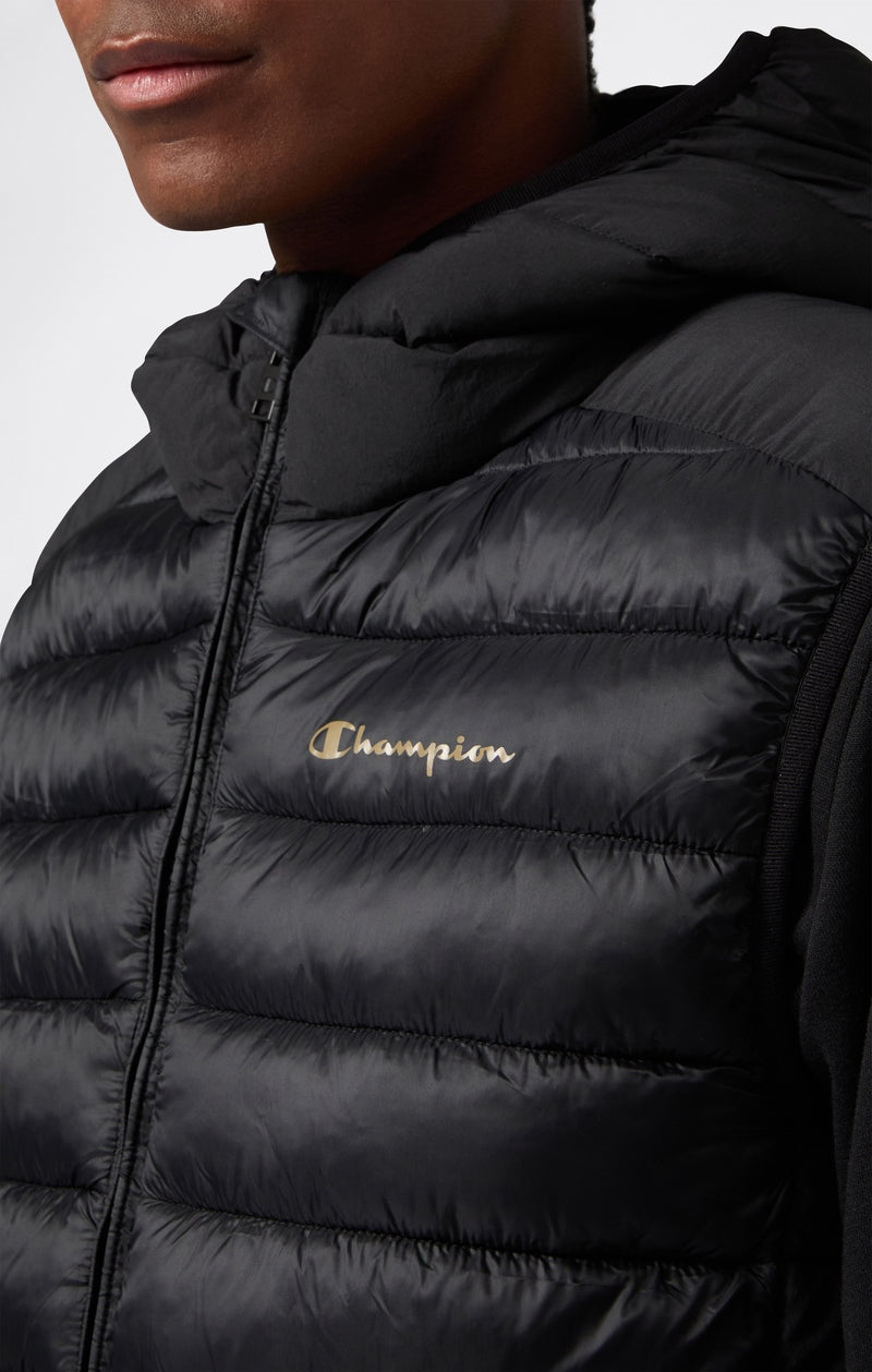 Polyfilled Vest Black