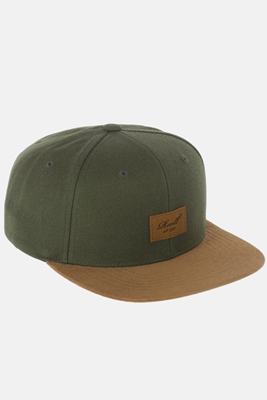 Suede Cap Dark Olive