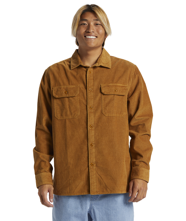 Venture Overshirt Cord Brown