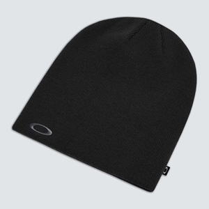 Fine knit Hat Black