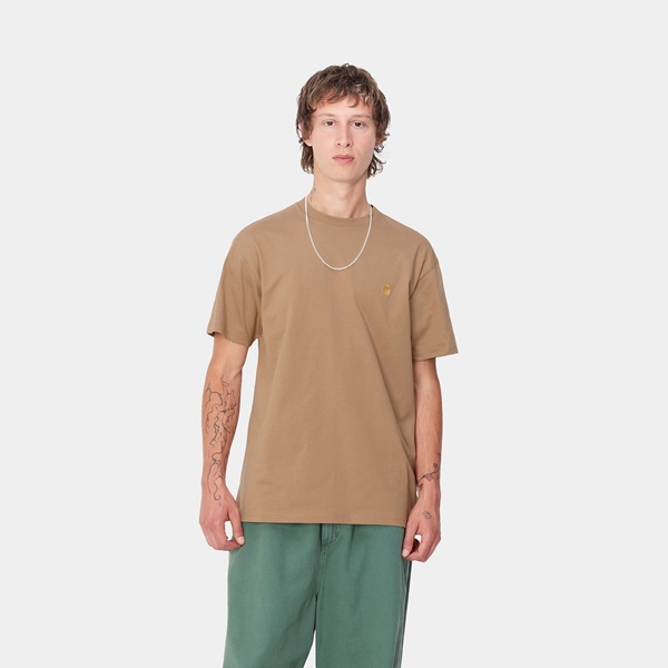 Chase T-Shirt Peanut/Gold