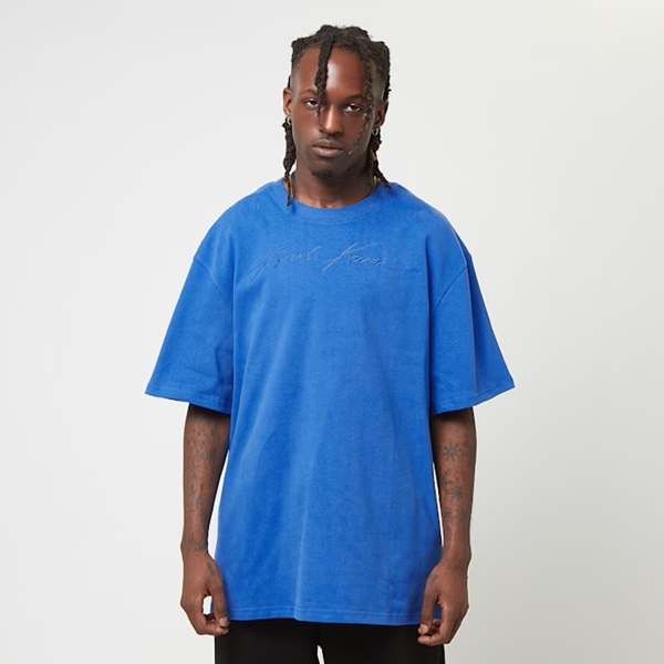 Autograph Heavy Jersey Boxy Tee Blue